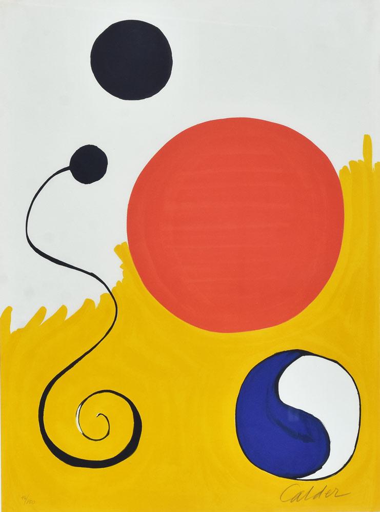 Alexander Calder Lithograph (1 of 2)