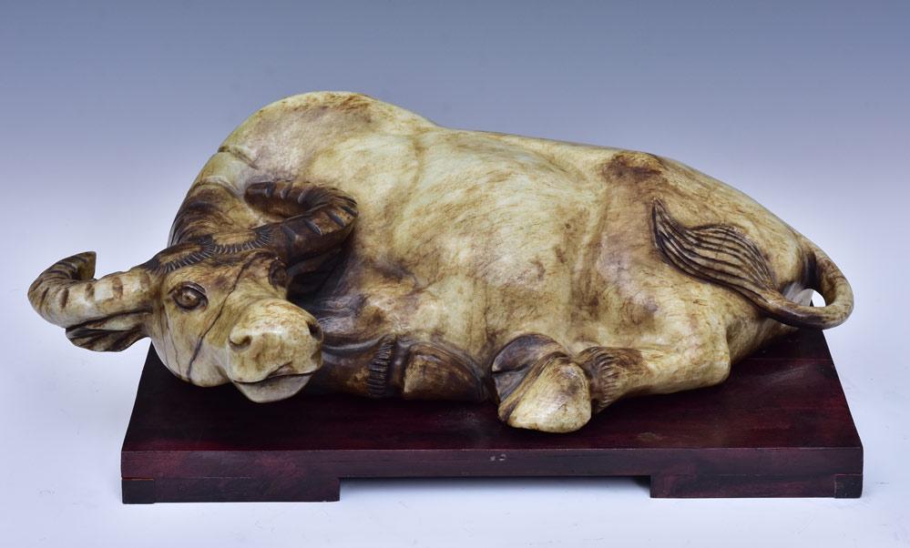 Chinese Hardstone Water Buffalo (1 of 4)