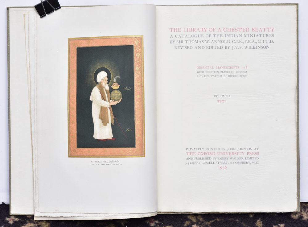 The Chester Beatty Collection of Indian Miniatures (1 of 2)