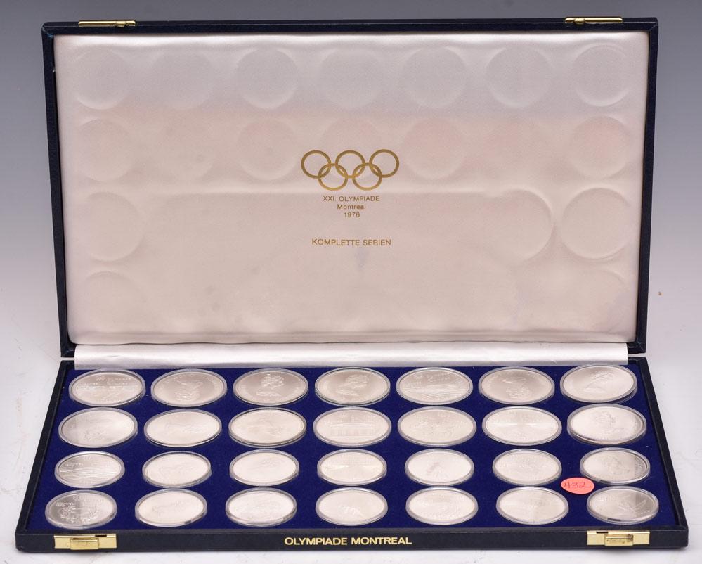 Montreal Olympic Silver Coins (1 of 2)