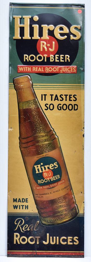 Hires Metal Root Beer Sign (1 of 1)