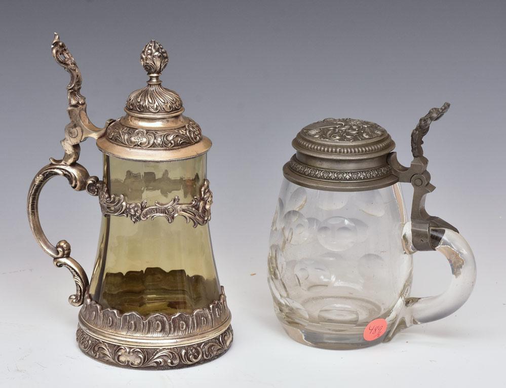 Two 19th Century Beer Steins (1 of 1)