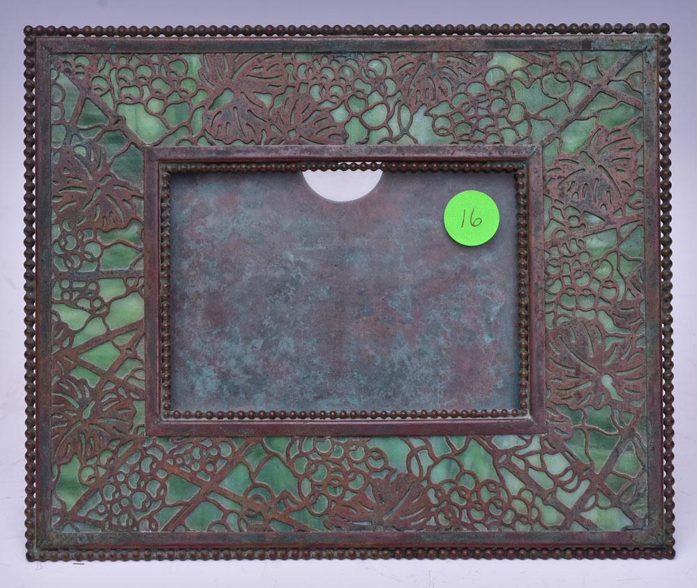 Tiffany Studios Bronze Picture Frame (1 of 3)