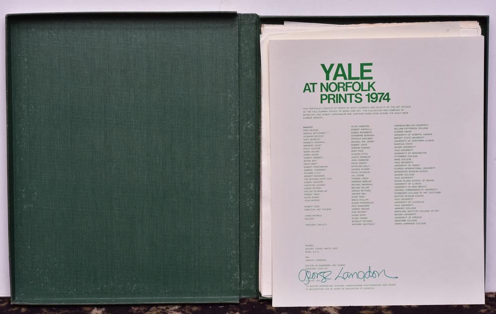 Yale at Norfolk Print Portfolios 1972-1975 (1 of 16)