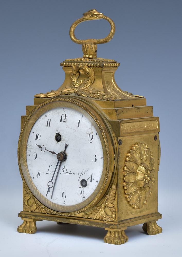 French Bronze Pendule d?Officier Clock (1 of 5)