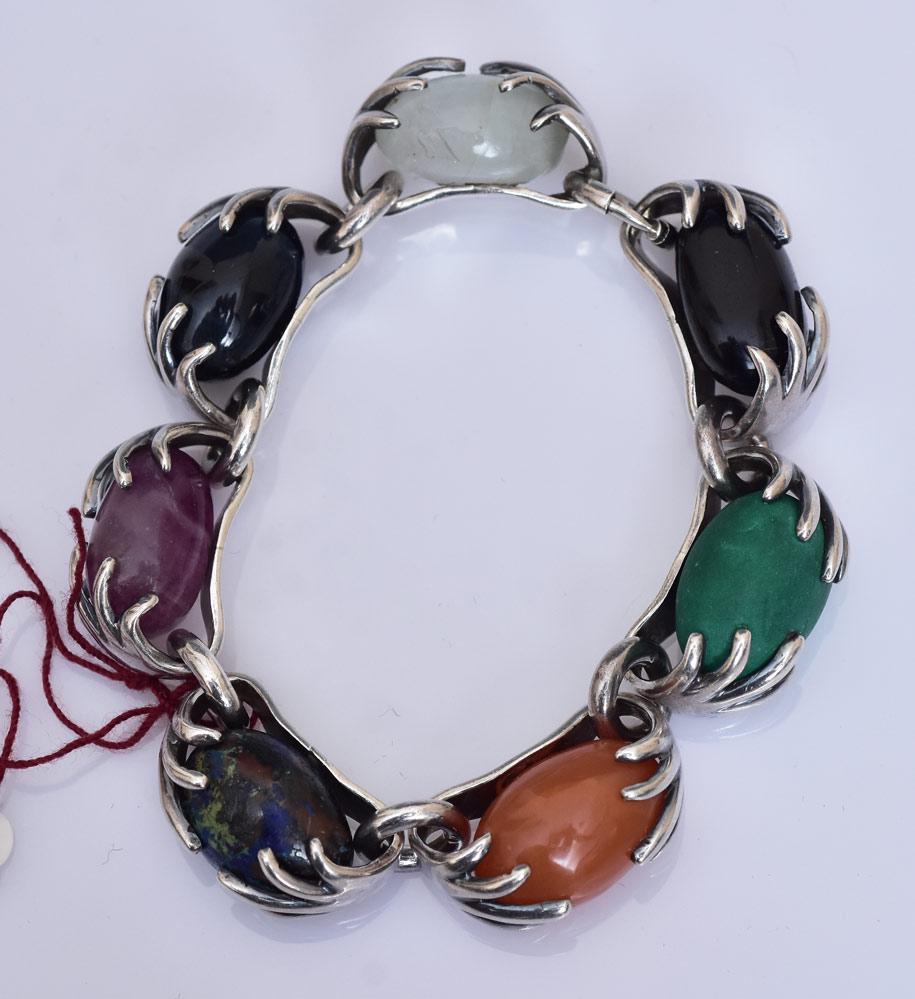 Los Castillo Mexican Sterling Silver Bracelet (1 of 1)