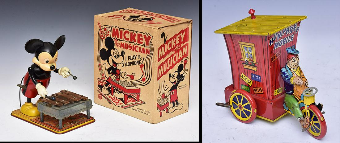 Marx Mickey Mouse Wind-Up Toy (1 of 4)