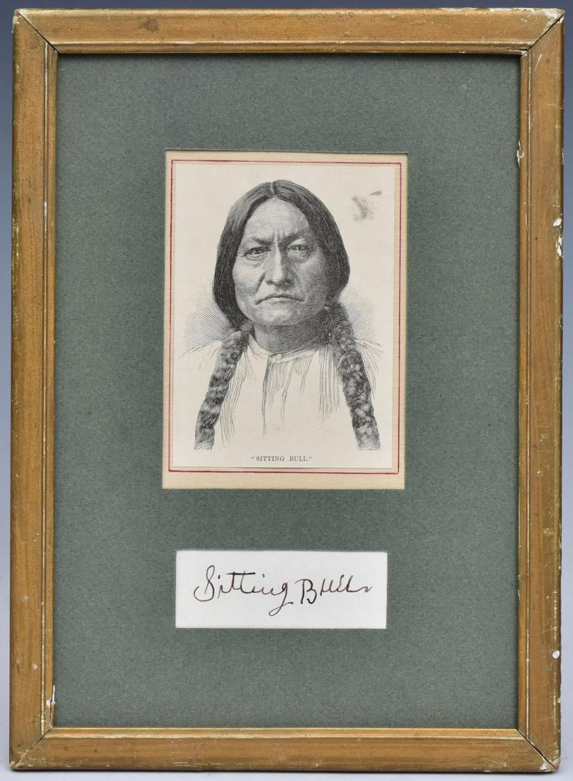 Sitting Bull Autograph (1 of 4)