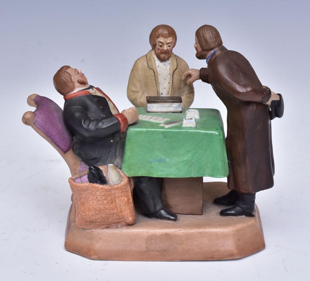 Russian Bisque Porcelain Grouping (1 of 5)