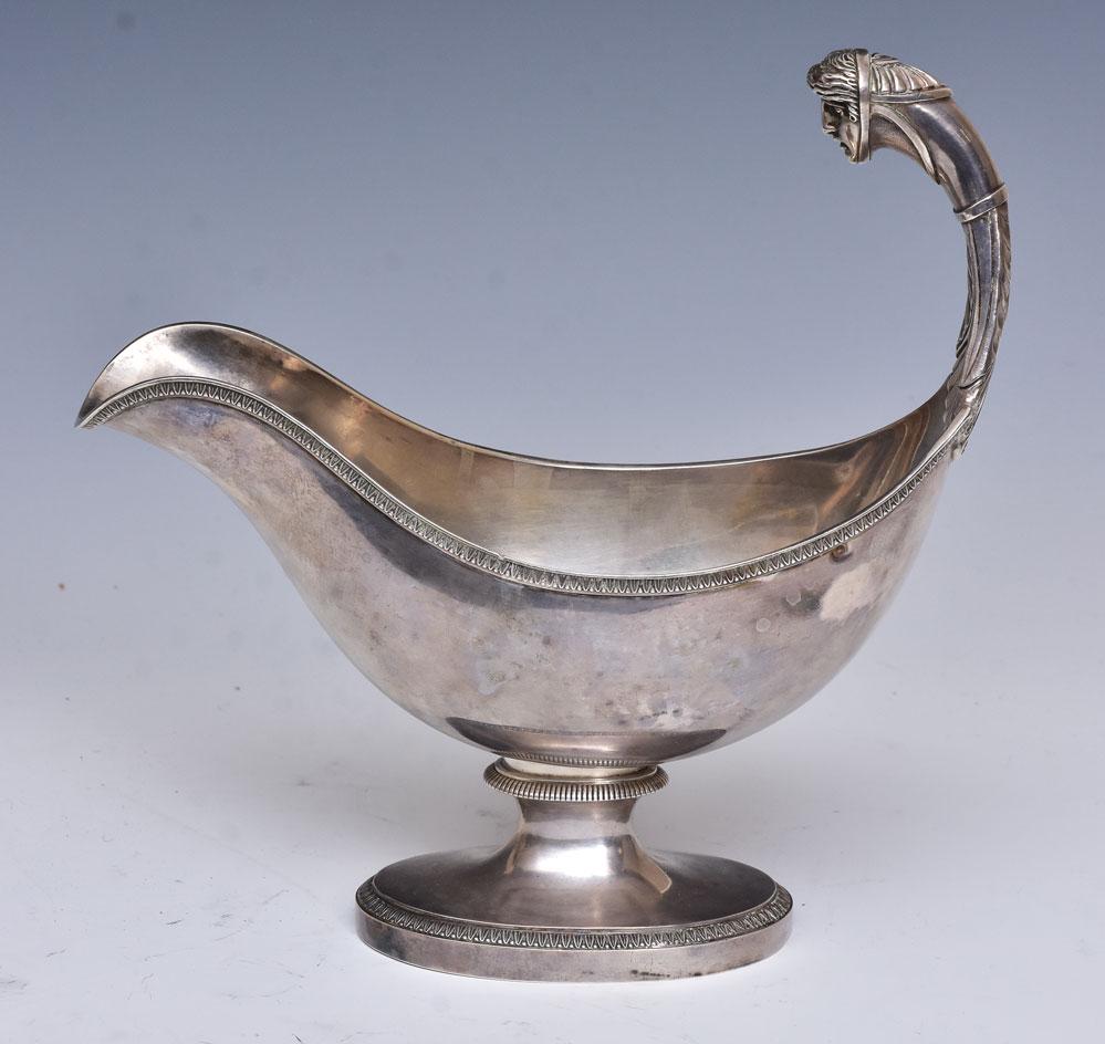 French Empire Silver Sauce Boat (1 of 7)