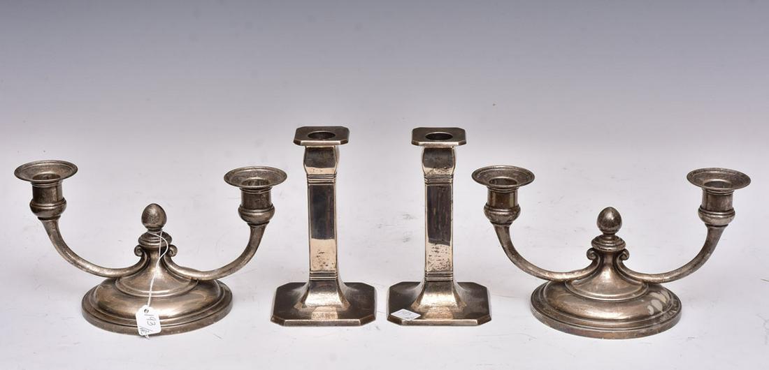 Tiffany Sterling Silver Candlesticks (1 of 1)