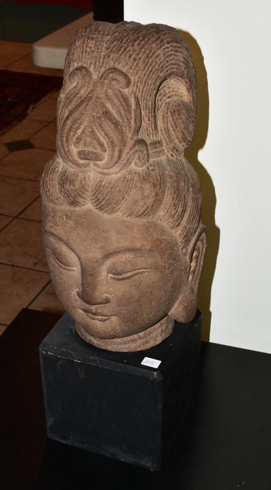 Carved Guyanin Head (1 of 7)