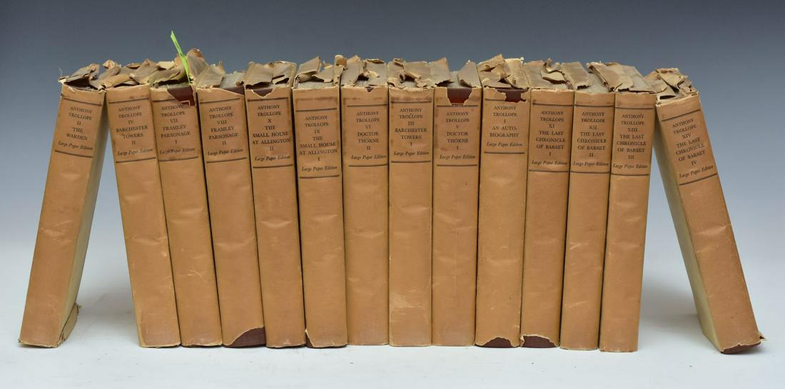 The Barsetshire Novels of Anthony Trollope (14): The Shakespeare Head Edition, 1929 from an edition of 500