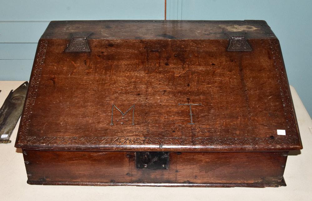 English Oak Bible Box (1 of 3)