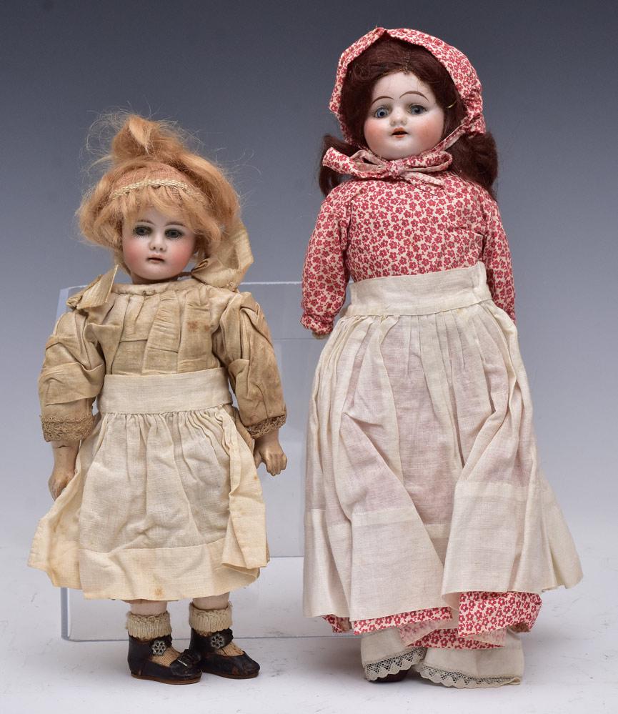 Two German Bisque Dolls (1 of 12)