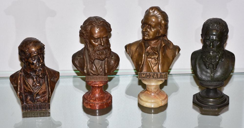 Four Cabinet Bronzes (1 of 1)