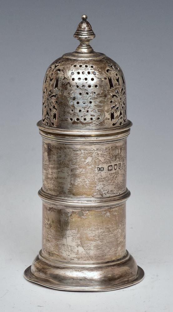 English Sterling Silver Sugar Canister (1 of 2)