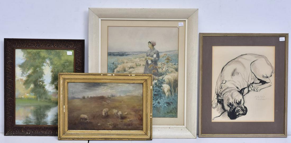 Group of Four Artworks (1 of 3)