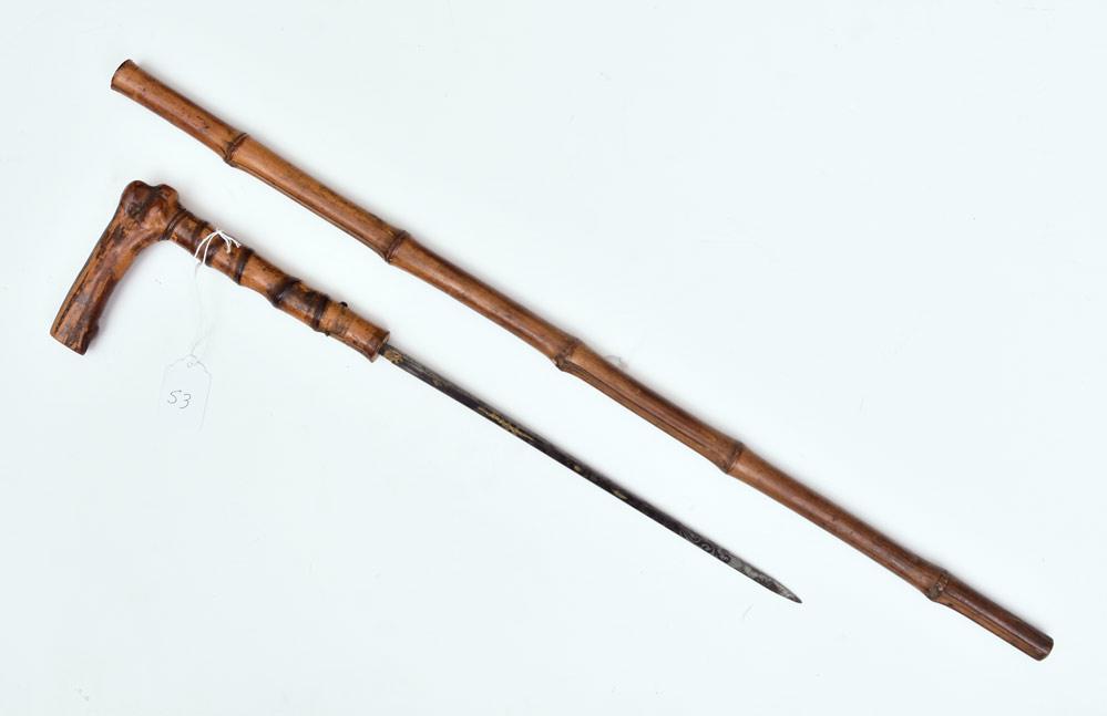 Bamboo Dagger Cane (1 of 2)