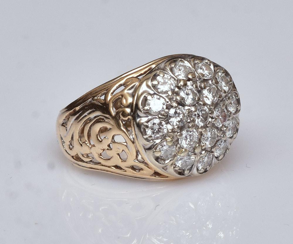 14k Gold Diamond Ring (1 of 3)