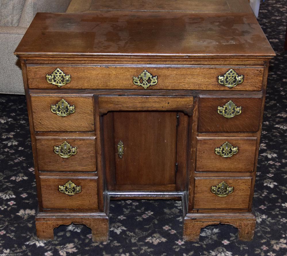 George III Oak Dressing Table (1 of 3)