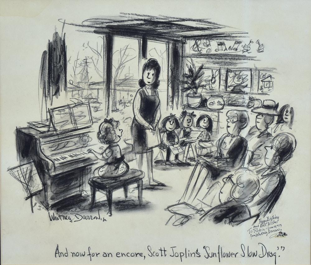 Whitney Darrow Original Cartoon (1 of 4)