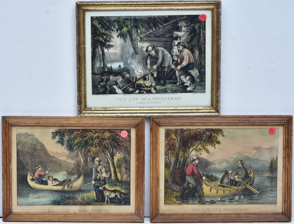 Currier & Ives Prints (1 of 2)