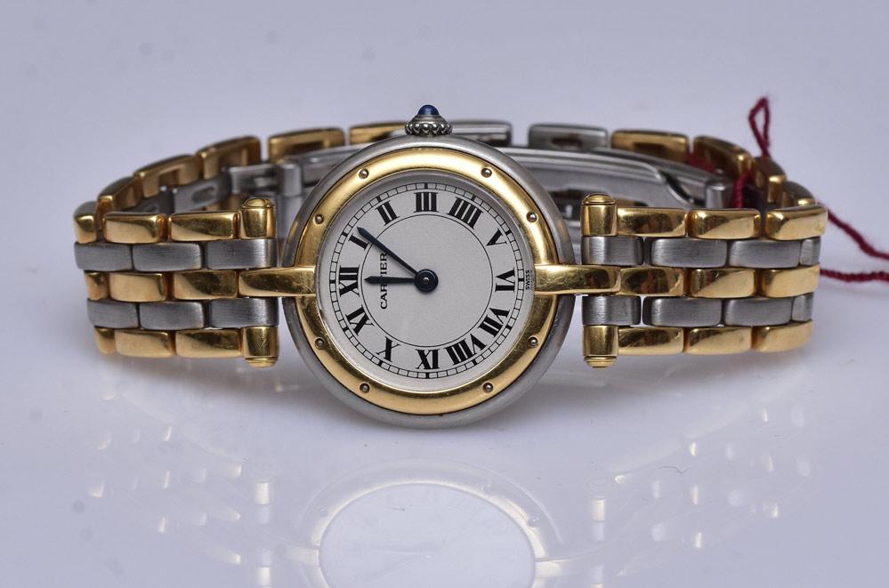 Cartier Two Tone Ladies Wrist Watch (1 of 1)
