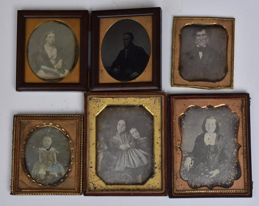 Lot of Five Daguerreotypes (1 of 2)