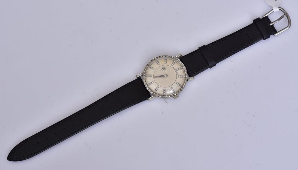 Longines 18k Gold and Diamond Wrist Watch (1 of 2)