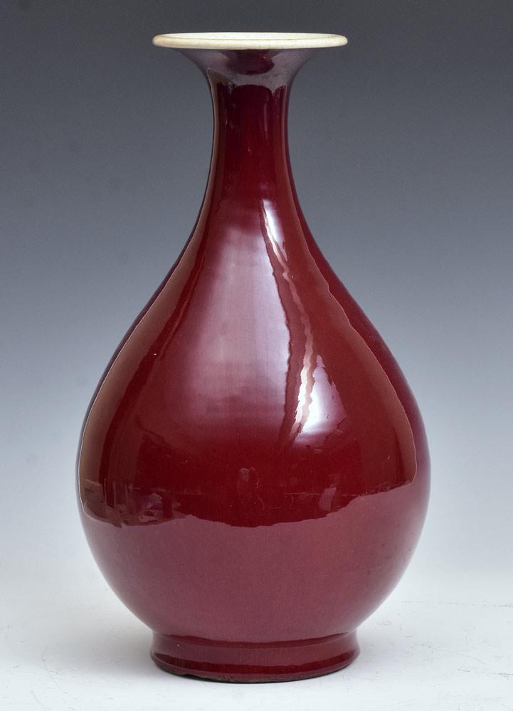 Large Chinese Oxblood Vase (1 of 7)