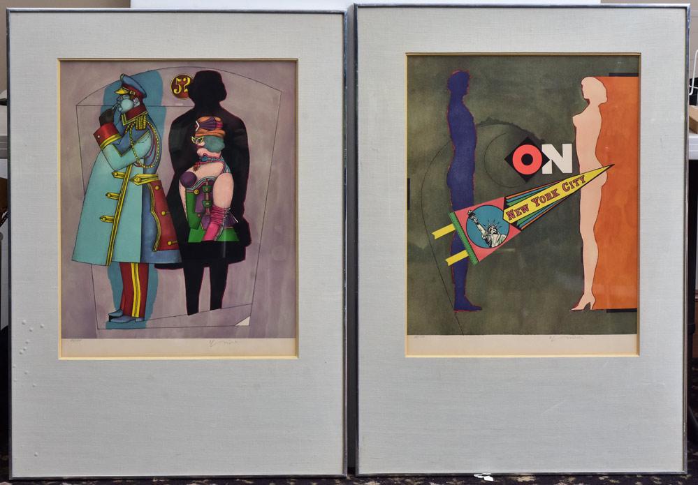 Richard Linder Lithographs (1 of 2)