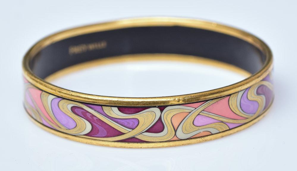 Freywille Gold Filled Enameled Bracelet (1 of 2)