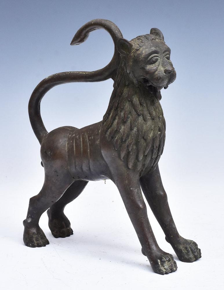 Persian Bronze Figure of a Lion (1 of 10)