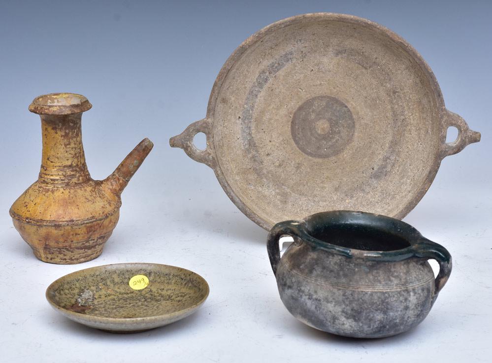 Four Early Chinese Ceramics (1 of 4)