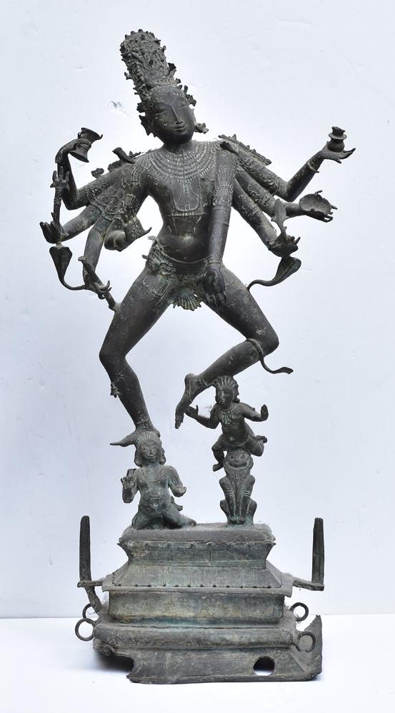 Indian Bronze Temple Figure (1 of 3)