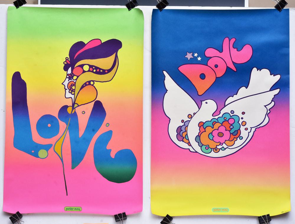 Peter Max - two posters (1 of 2)