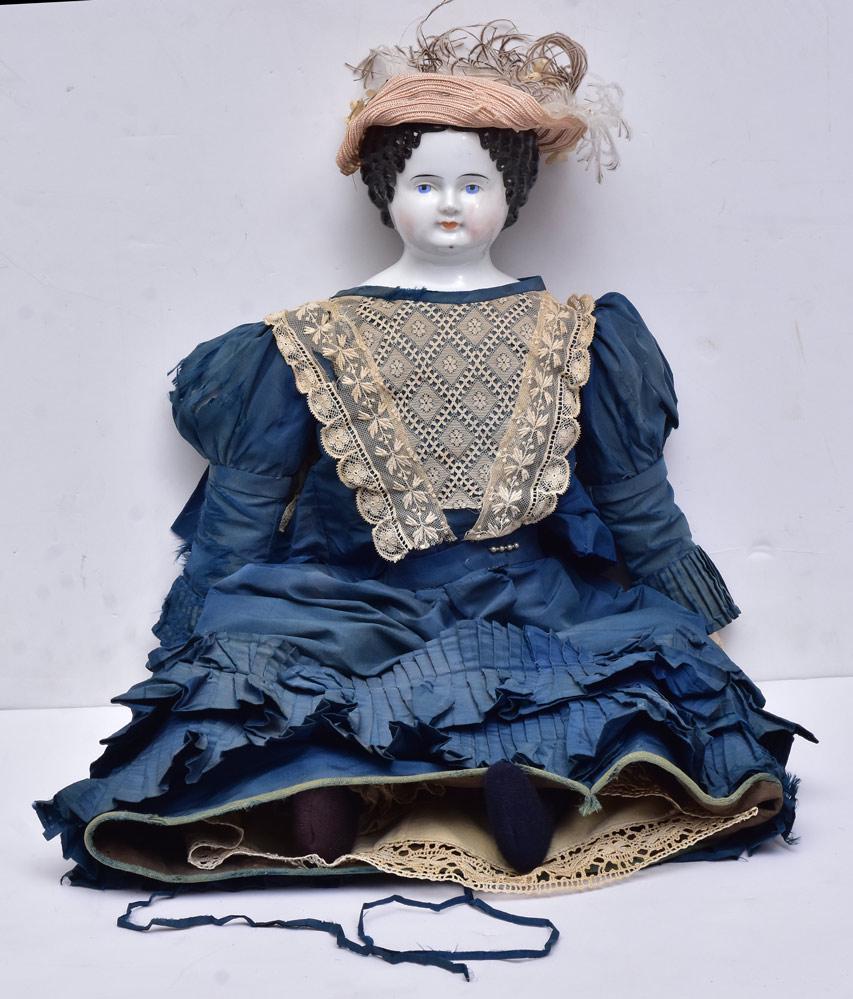 Victorian China Head Doll (1 of 2)
