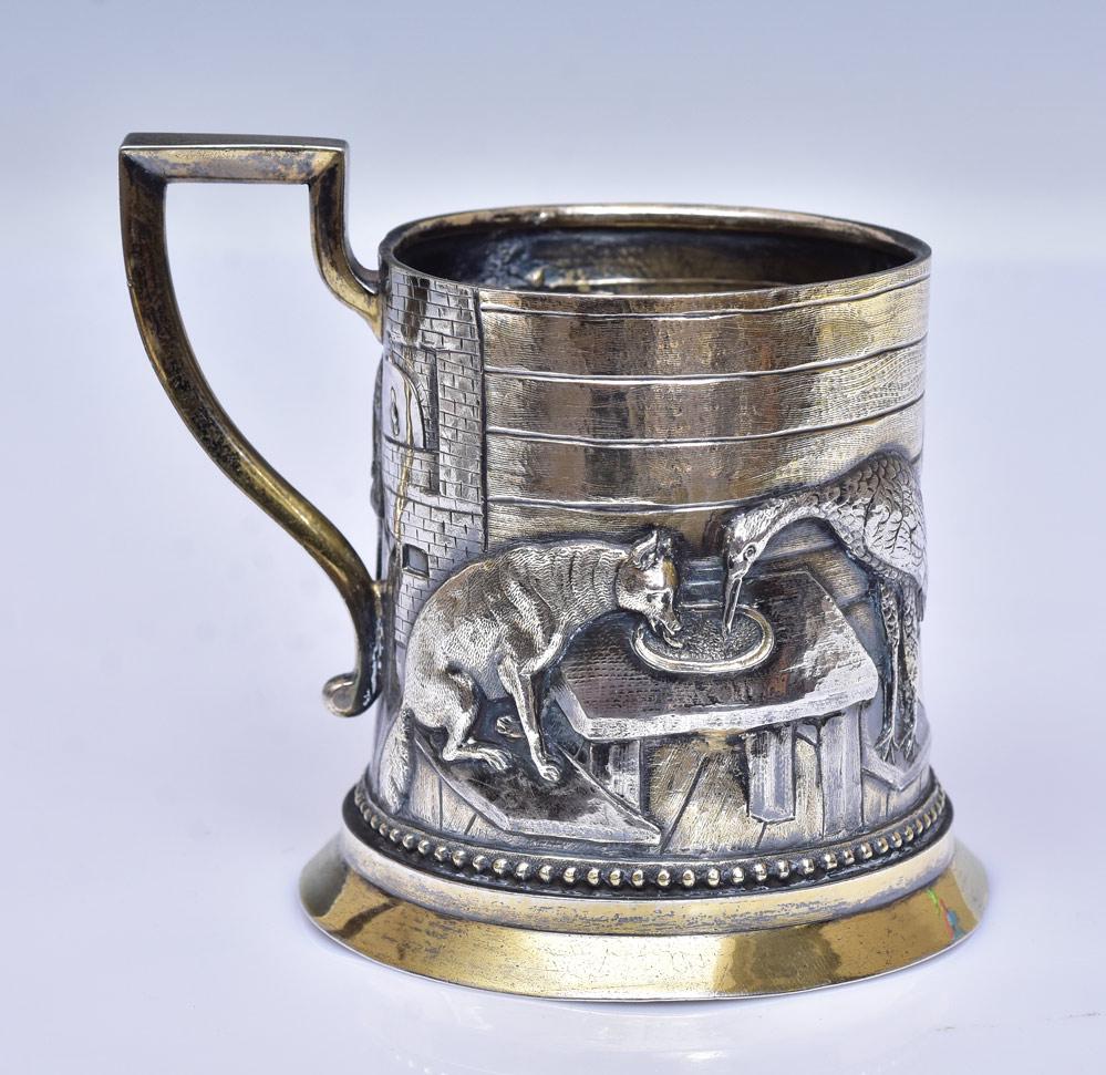 Russian Silver Fairy Tale Mug (1 of 9)
