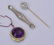 Three Victorian Gold Brooches