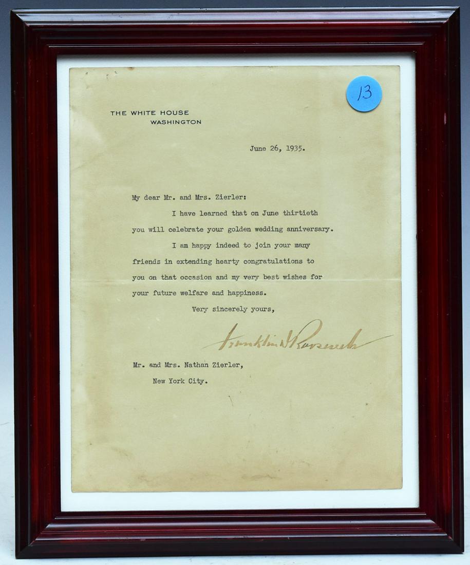 FDR Signed Letter (1 of 1)