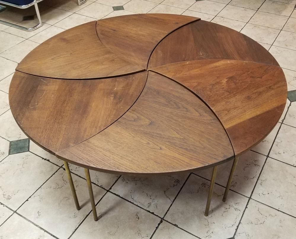 Danish Modern Segmented Table (1 of 6)