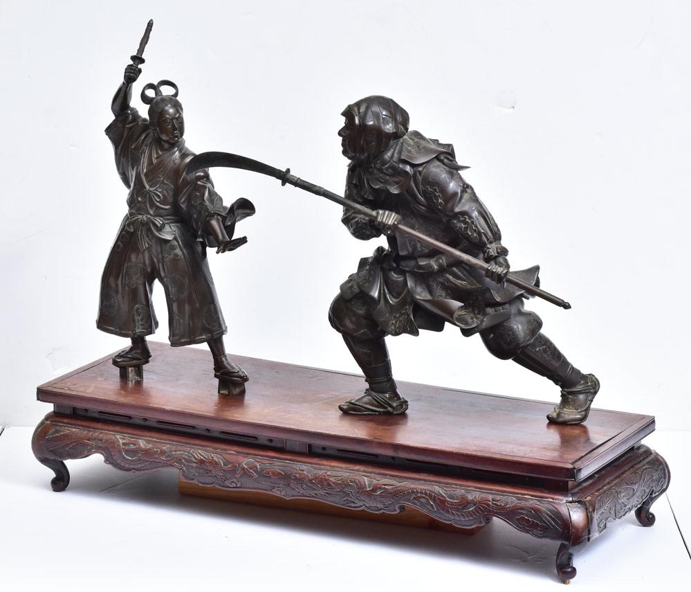 Japanese Meiji Bronze Grouping (1 of 20)