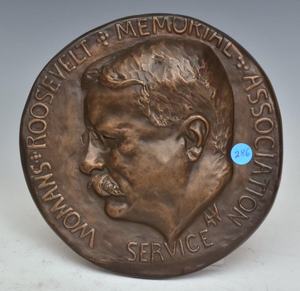 Two Historical Bronze Plaques (1 of 2)