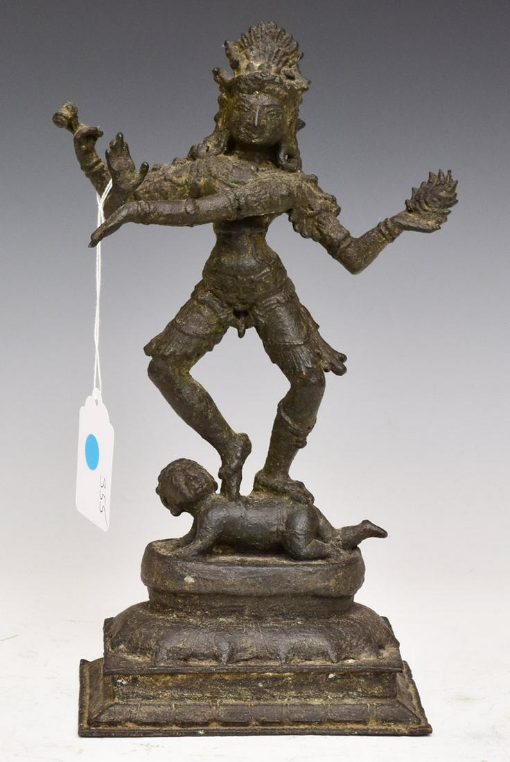 Dancing Shiva Bronze Statue (1 of 6)