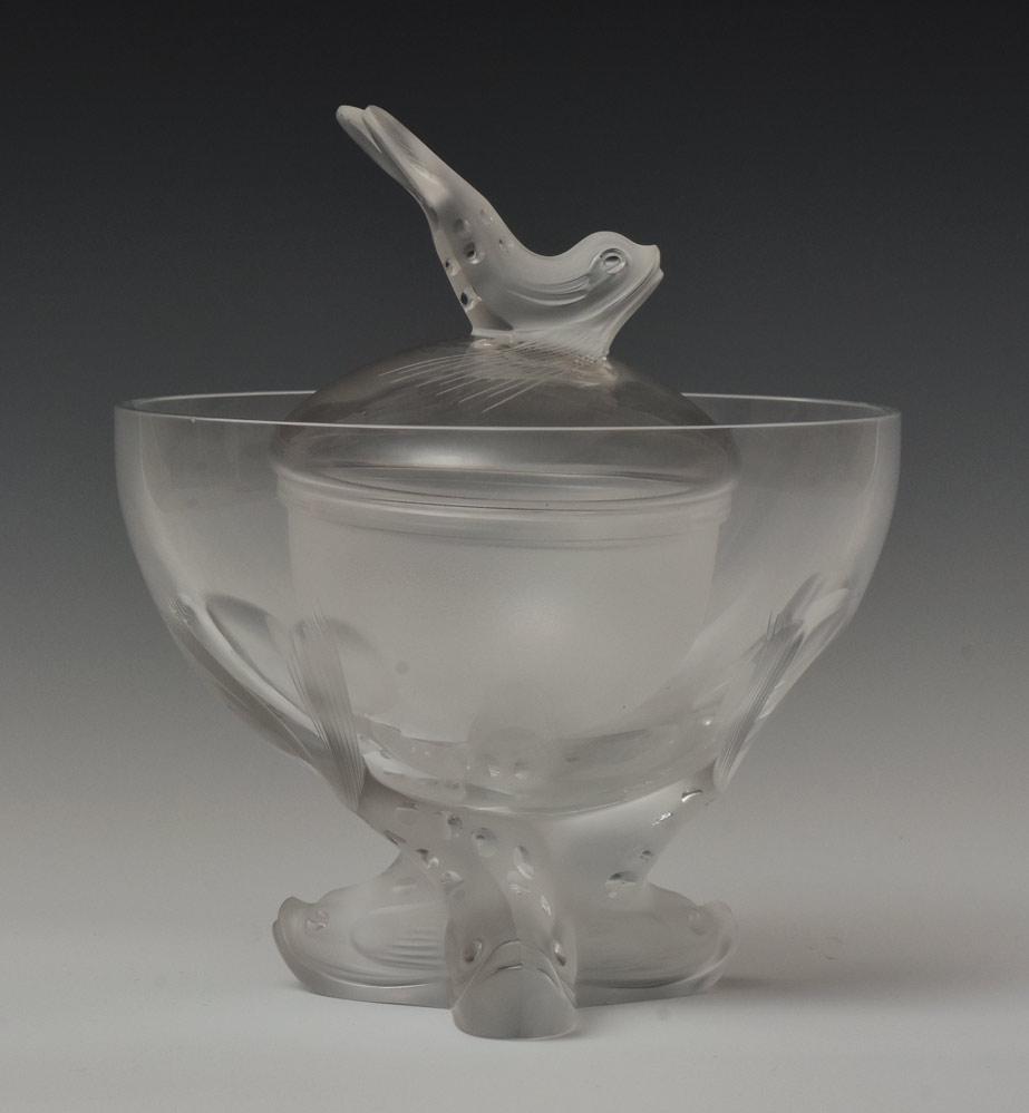 Lalique Crystal "Igor" Caviar Server (1 of 2)