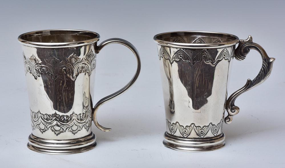 Two Argentine Sterling Silver Mugs (1 of 2)