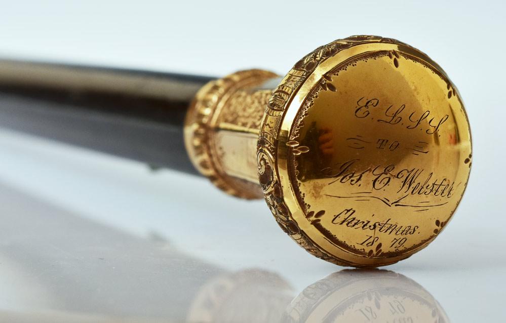 Victorian Gold Filled Cane (1 of 3)