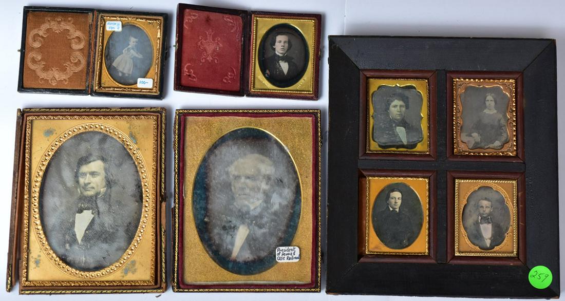 Eighteen Assorted Daguerreotypes (1 of 3)