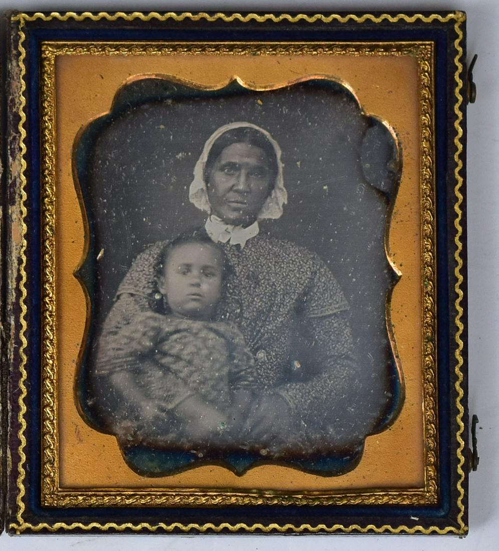 Sixth Plate Daguerreotype African-American (1 of 2)